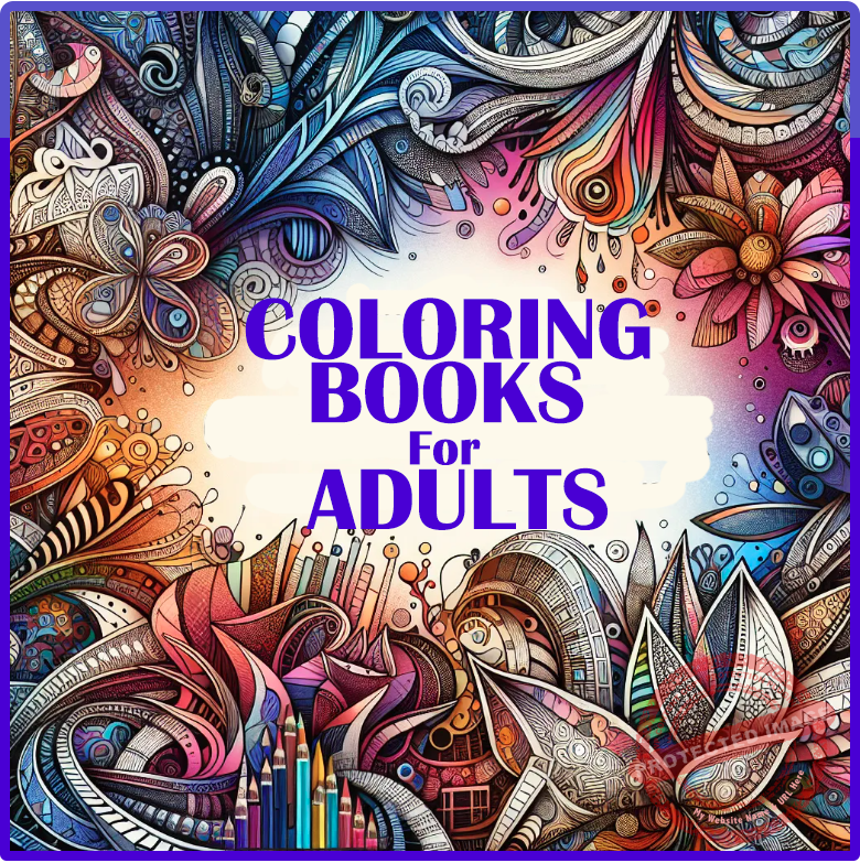 coloring books for adults
