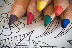 coloring with pencils