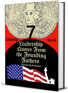 7 leadership quotes coloring book cover