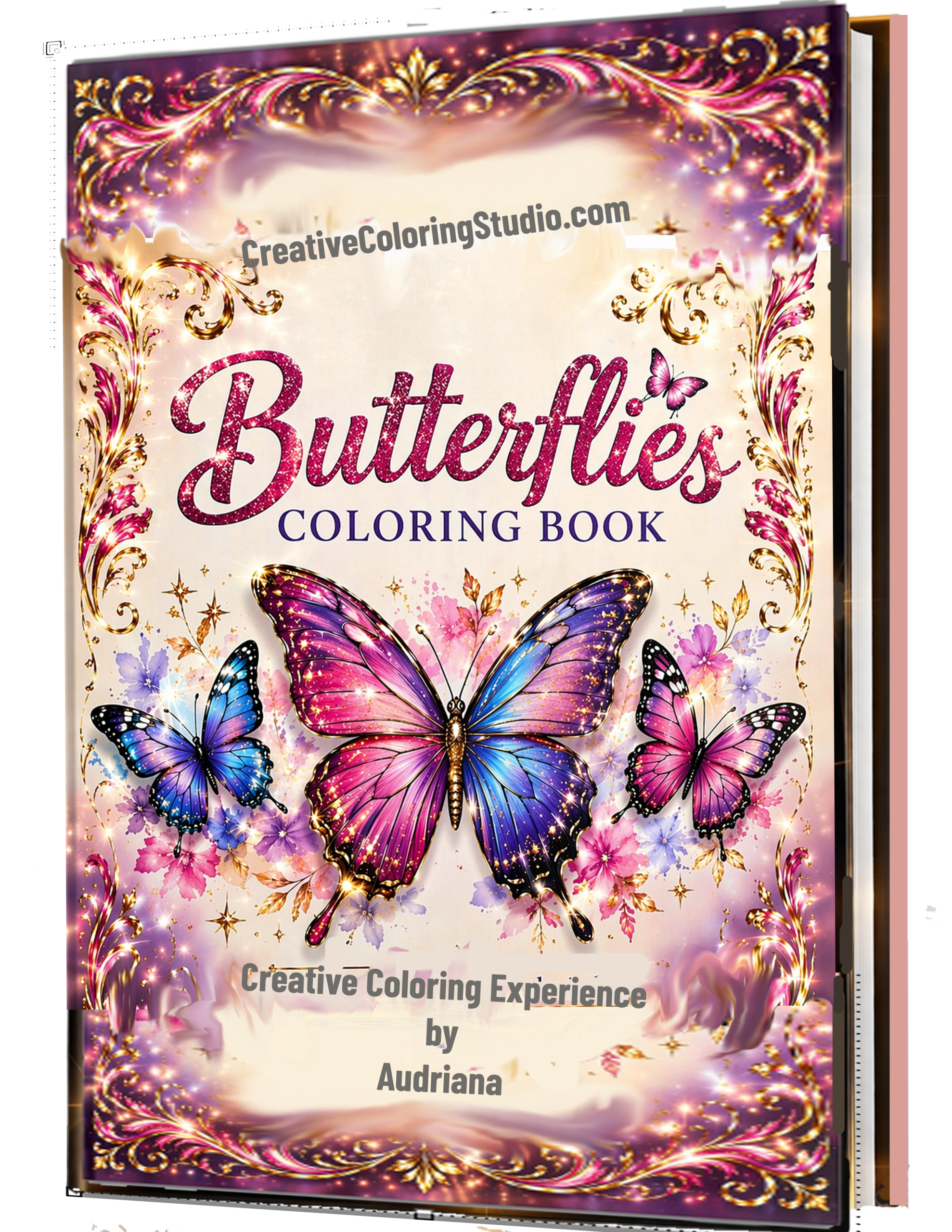 Butterflies Coloring Book for Adults