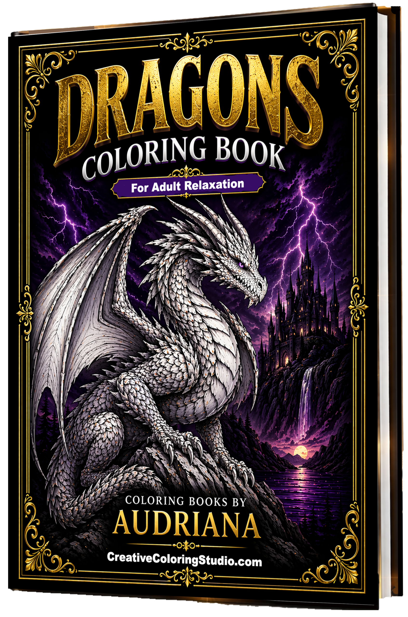 dragons coloring book
