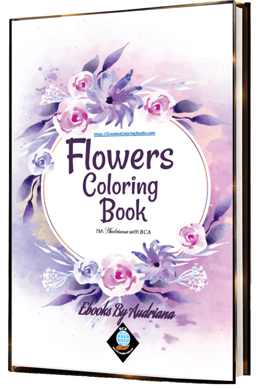 flowers coloring book