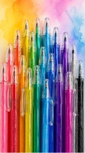 gel pens