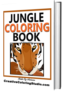 Jungle Coloring Book for Adults